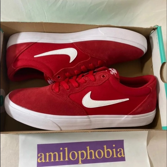 nike sb chron red